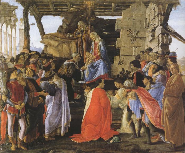 Sandro Botticelli Adoration of the Magi (mk36) Spain oil painting art